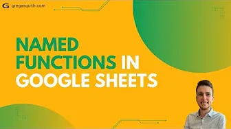 How to Create Custom Functions in Google Sheets with No Code!