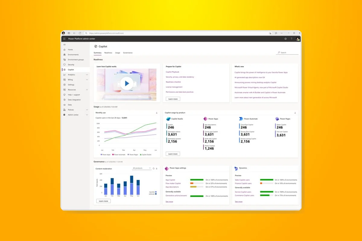 Microsoft Unveils Power Platform Copilot Hub for Enhanced AI Management