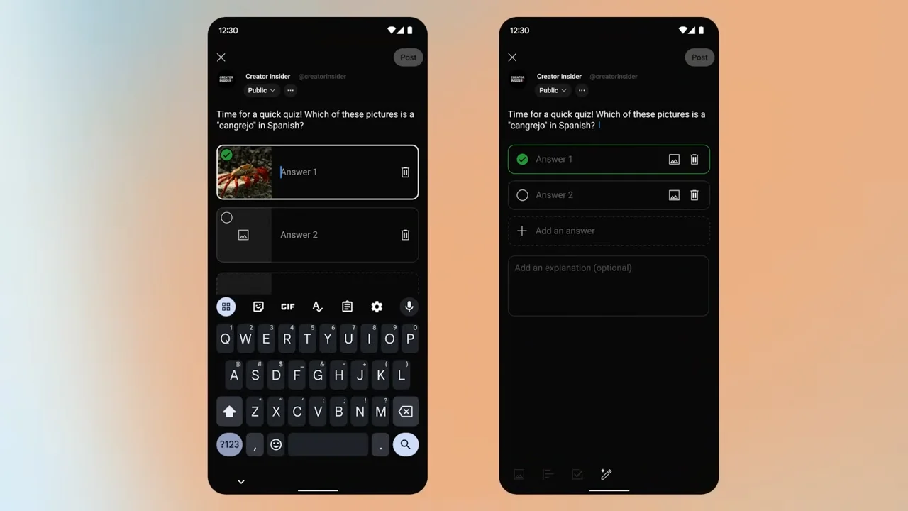 YouTube's Quiz Posts Get Visual: New Image Support for Android Users