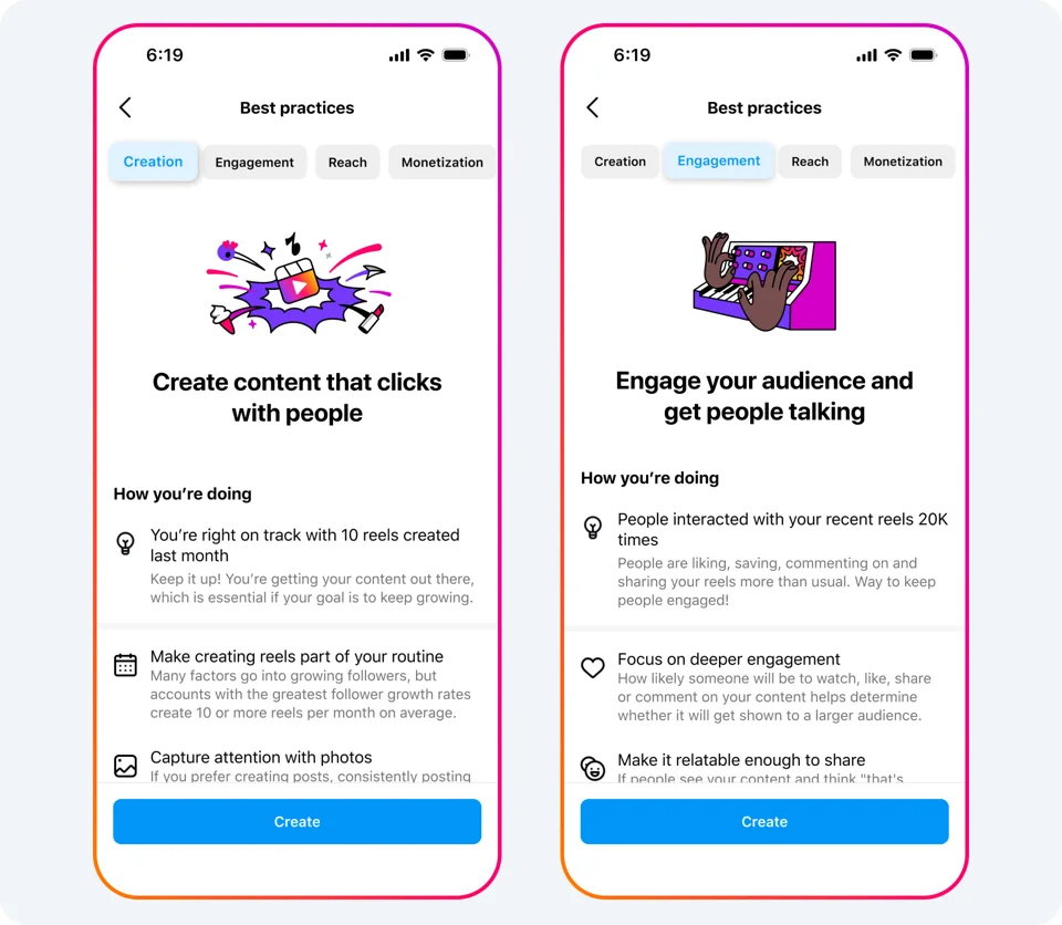 Instagram Launches "Best Practices" Hub to Empower Creators