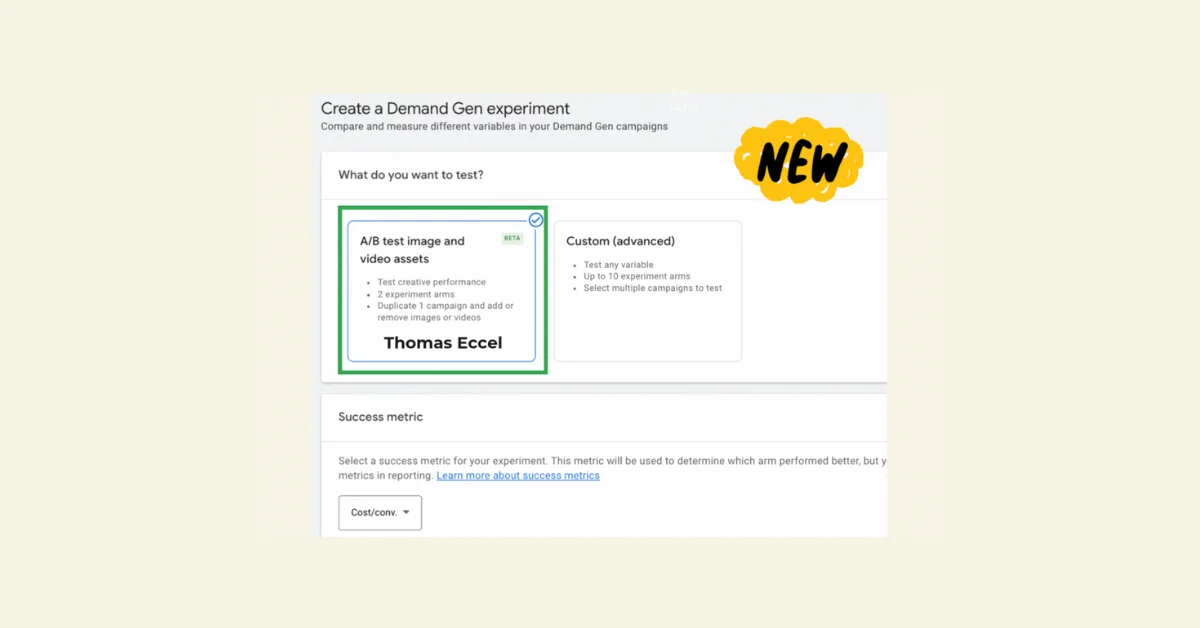 Google Ads Launches Beta for A B Testing Images and Videos in Demand Gen Campaigns