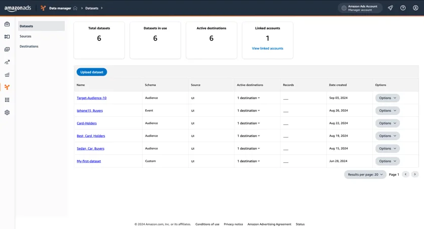 Amazon Launches Ads Data Manager for Streamlined First-Party Data Management