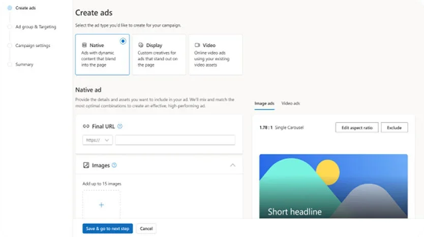 Multi-Format Campaign Management