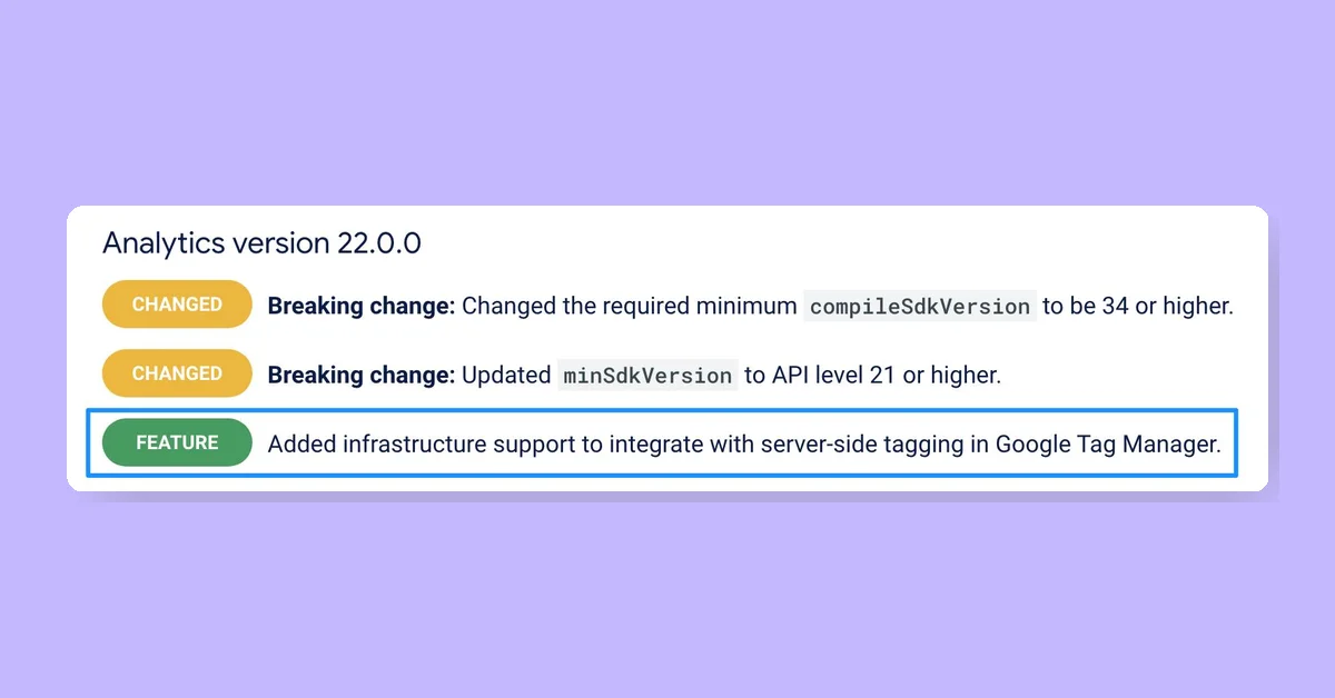 Firebase Android SDK 22.0.0 Adds Infrastructure Support for Server-Side Google Tag Manager