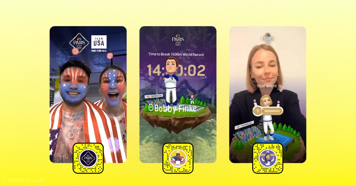 Snapchat Launches AR Experiences for 2024 Olympics