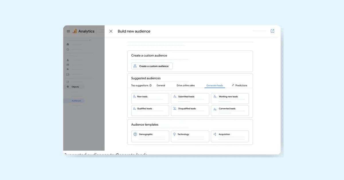 Google Analytics launches new audience templates for high-value and disengaged buyers