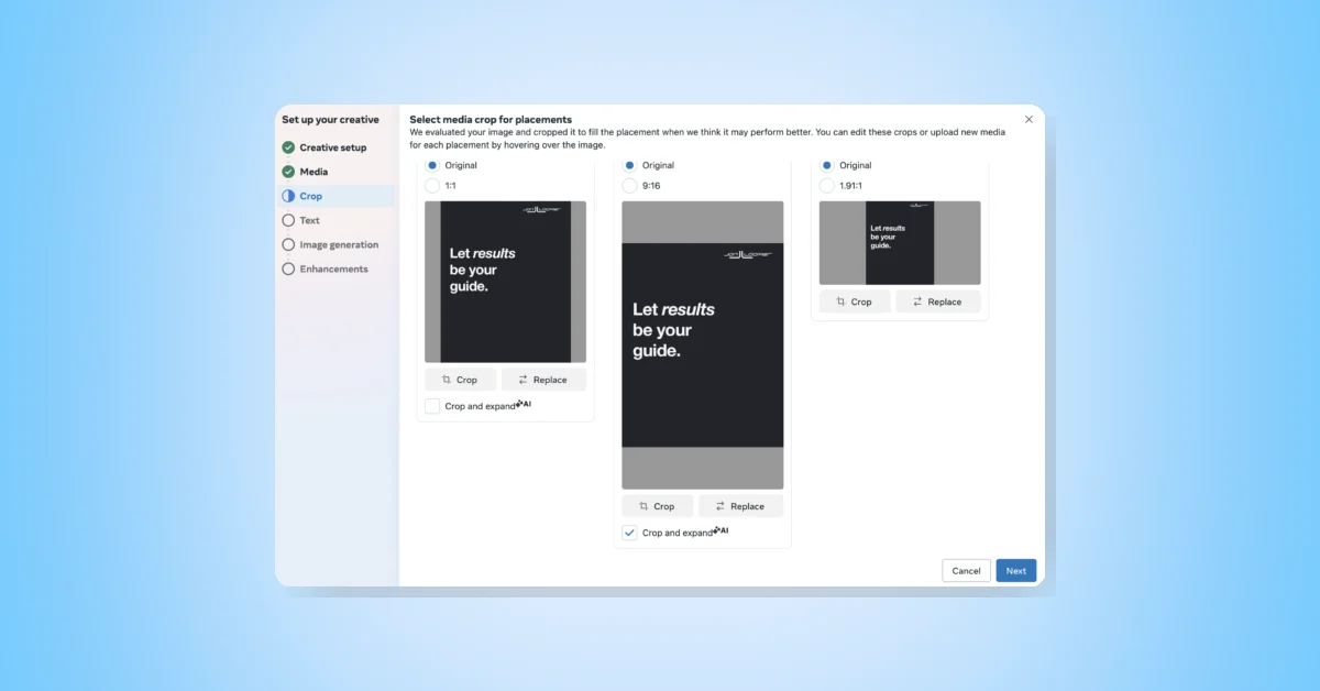 New AI Feature Allows Users to Crop and Expand Images Creatively