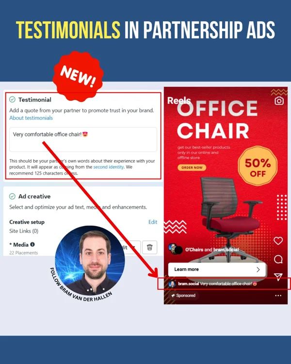 Meta Rolls Out Testimonial Feature for Instagram Partnership Ads