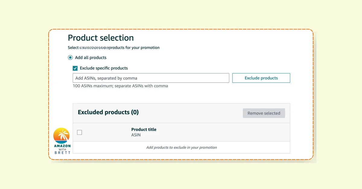 Amazon Tailored Promotions Upgrade: Exclude ASINs, Extend Prime Day with Strategic Ads