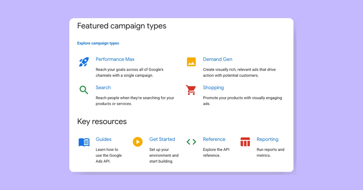 Google Ads API documentation upgraded for improved developer experience