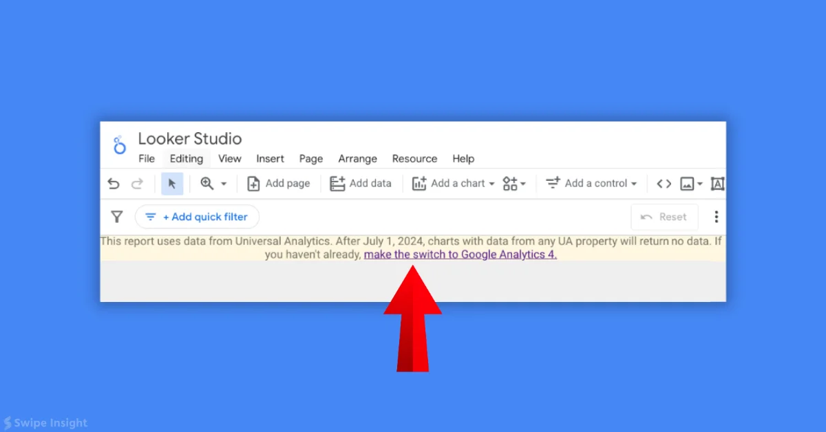 Looker Studio Shows UA Expiration Warning for All Google Analytics Connector Users