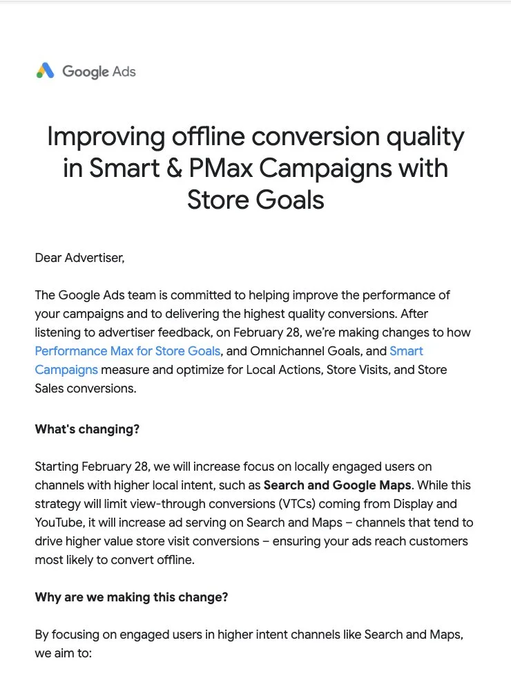 Google Ads Improves Offline Conversion Quality in Smart and PMax Campaigns