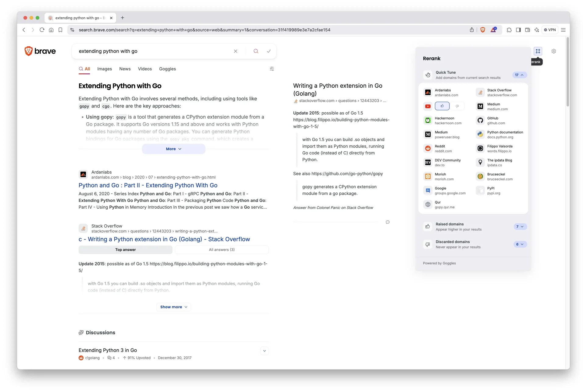 Brave Search Introduces Rerank 