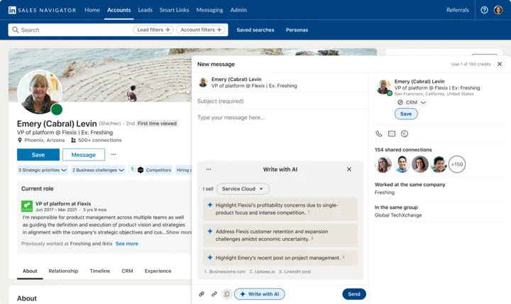 LinkedIn Enhances Sales Navigator with New AI Features