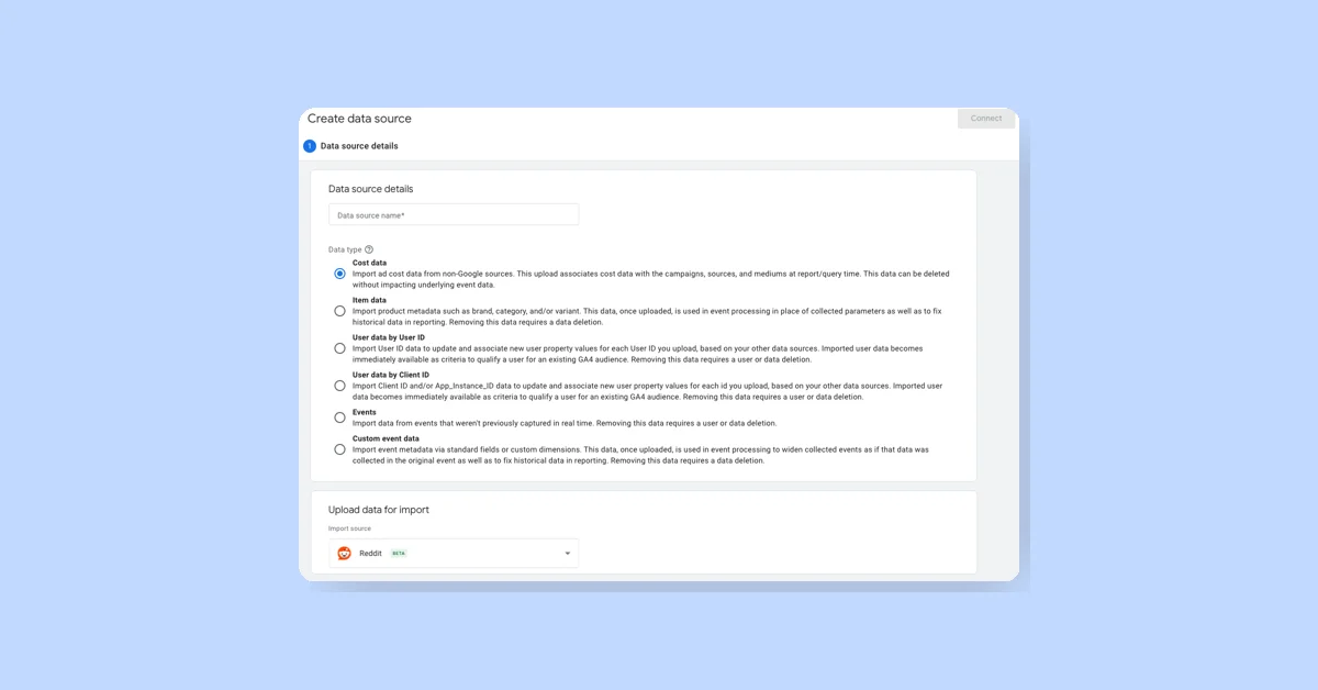 Google Analytics Now Supports Importing Cost Data from Reddit Ads Seamlessly