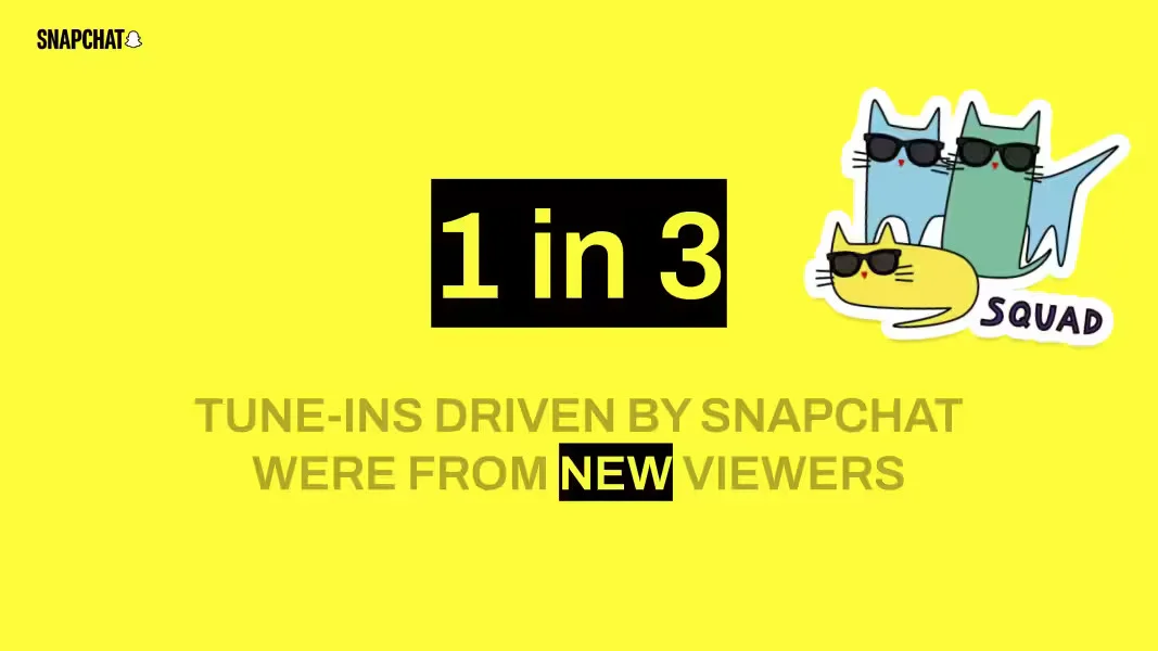 Snapchat Helps Draw New Viewers