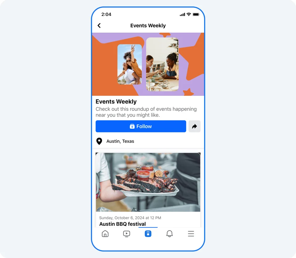 SMS, email, and Instagram invites for Facebook Events