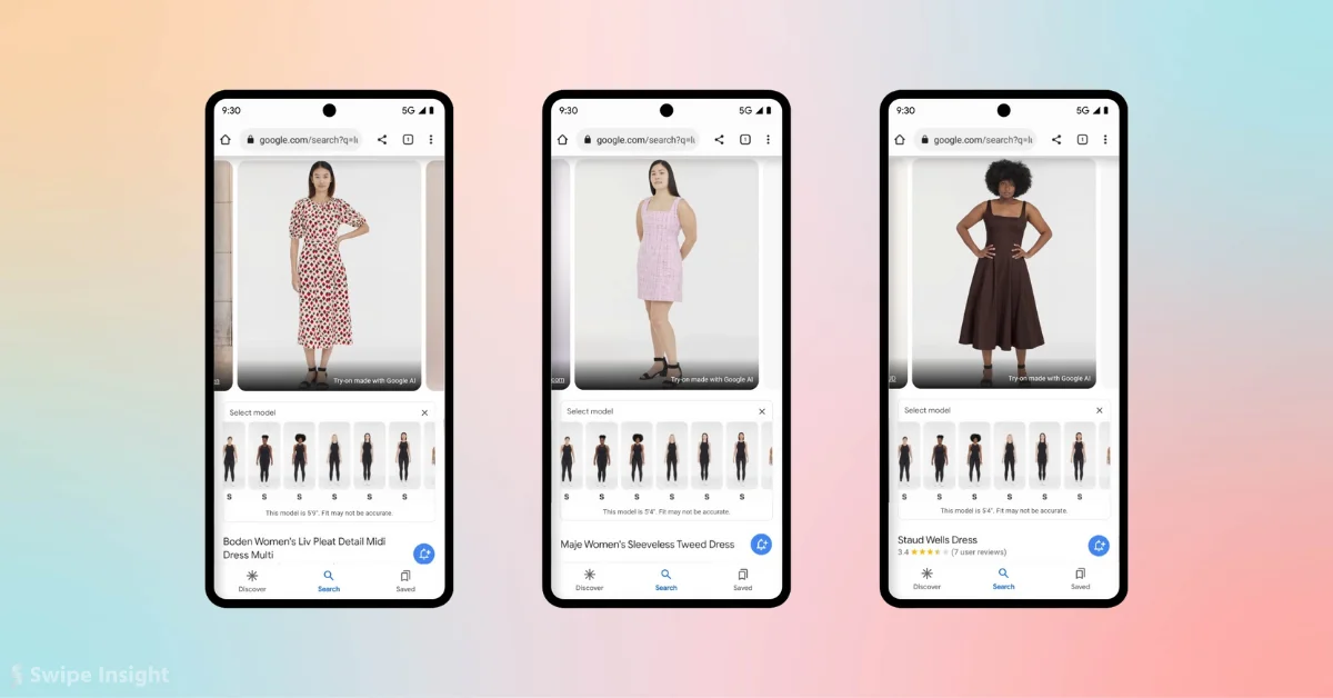 Google Expands AI-Powered Virtual Try-On to Dresses