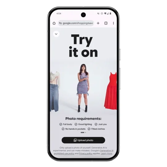 Virtual Try-On Using Personal Photos