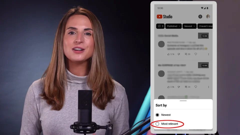 Most Relevant Comment Filter