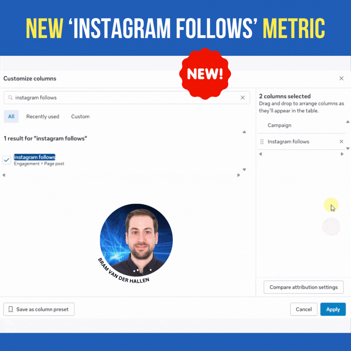 Meta Rolls Out New Instagram Follows Metric for Ad Account Reporting