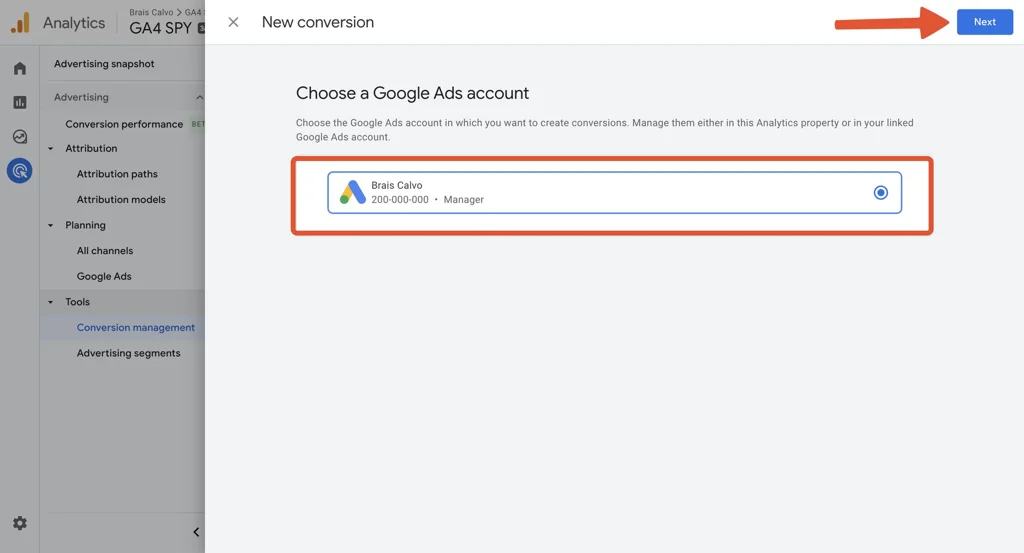 GA4 adds Conversion Management Section for easy Google Ads conversion management