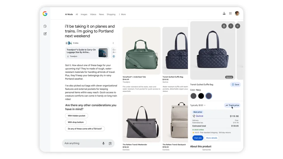 Agentic Checkout for Price Tracking and Easy Purchase