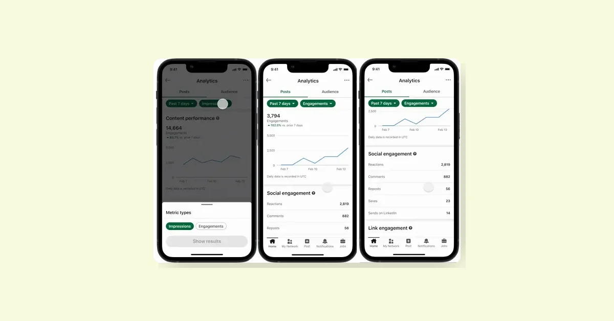 LinkedIn Introduces Post Send and Save Data for Enhanced Content Planning