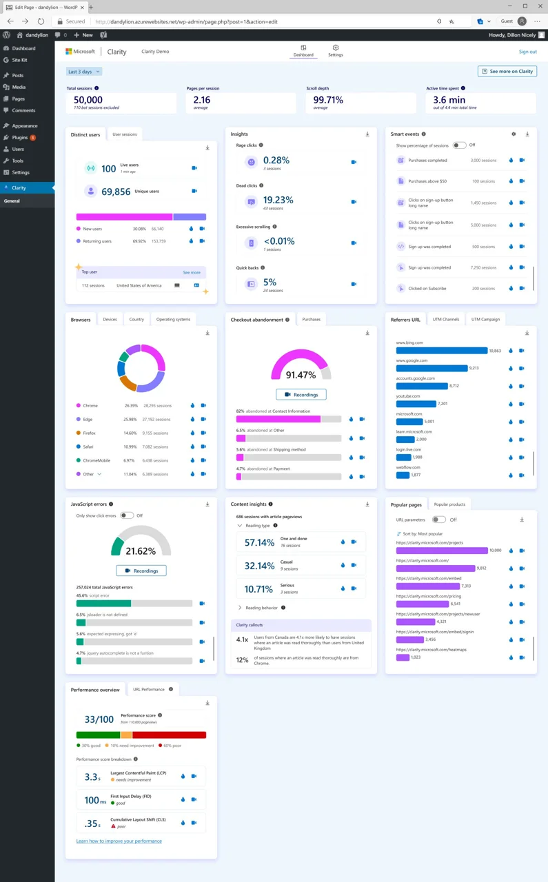 Microsoft Clarity Enhances Integration with WordPress for Better User Insights
