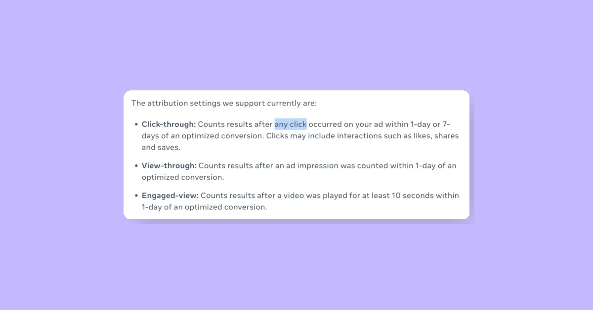 Meta Updates Click Attribution Definition for Better Conversion Insights