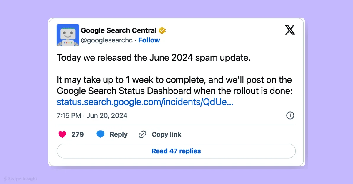 Google Rolls Out June 2024 Spam Update