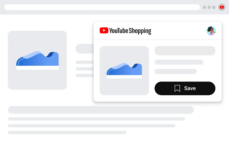 YouTube Shopping Chrome Extension