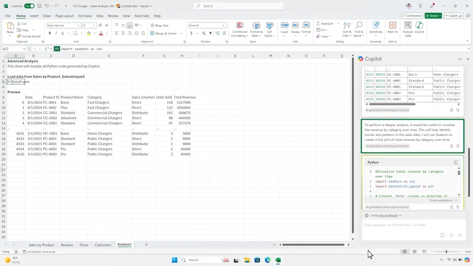 excel copilot