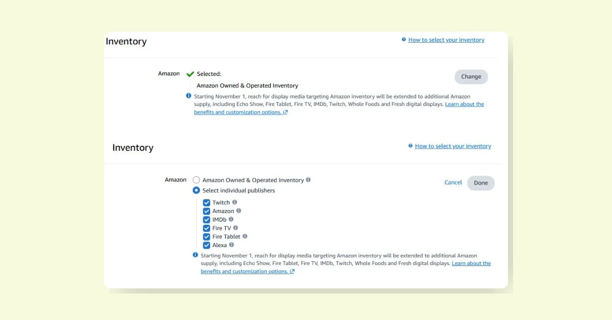 Amazon Launches Owned and Operated Inventory for Enhanced Campaign Performance