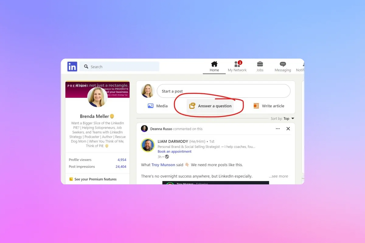 LinkedIn Introduces 'Answer a Question' Feature for Collaborative Articles Contributors