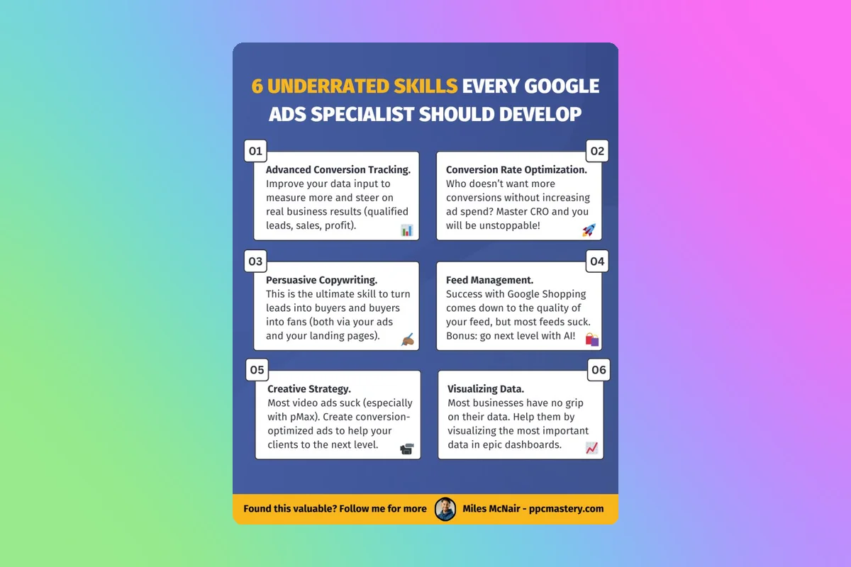 6 Essential Skills for Google Ads Specialists to Level Up