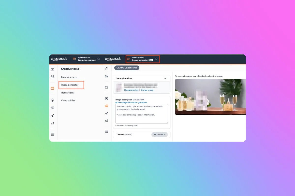 "Amazon's AI 'Image Generator' Now in Creative Tool for Custom Images"