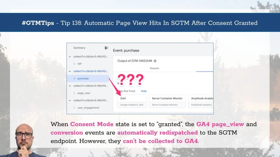 SGTM Automatically Dispatches GA4 Events After Consent Granted