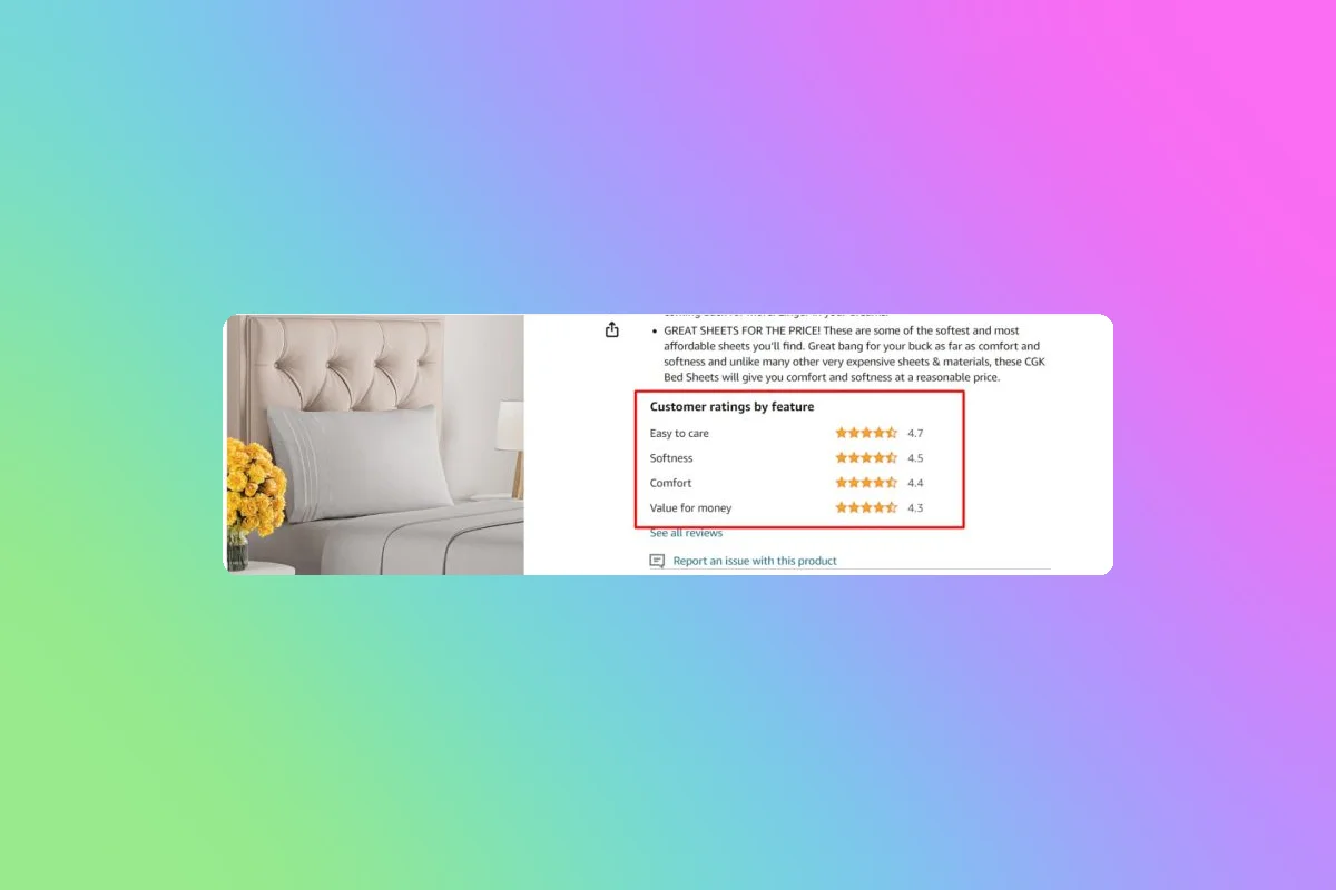 Amazon Introduces New Feature Displaying Customer Ratings on Product Pages