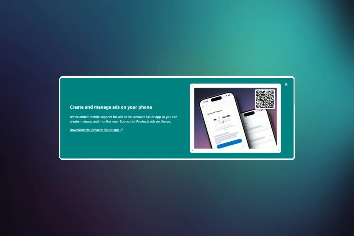 Amazon Seller App Now Supports Mobile Ad Management