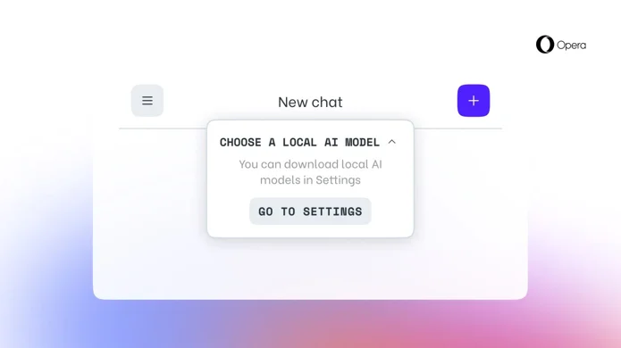 Opera allows users to download and use LLMs locally