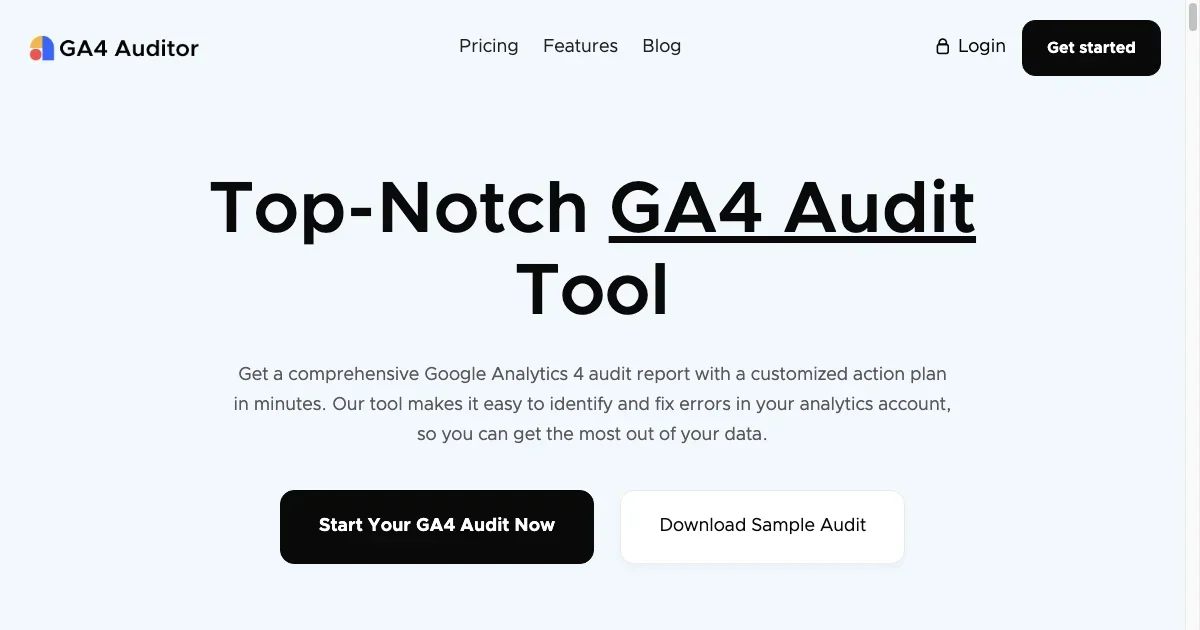 GA4 Auditor featured image