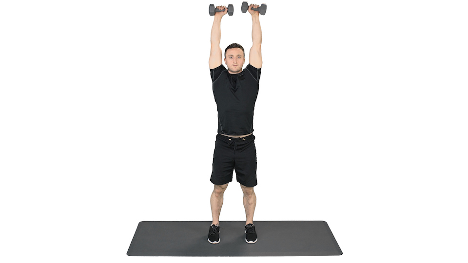 How To Do Resistance Band Overhead Shoulder Press