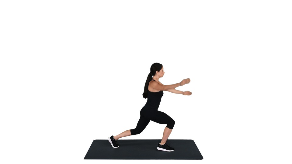 front lunges exercise