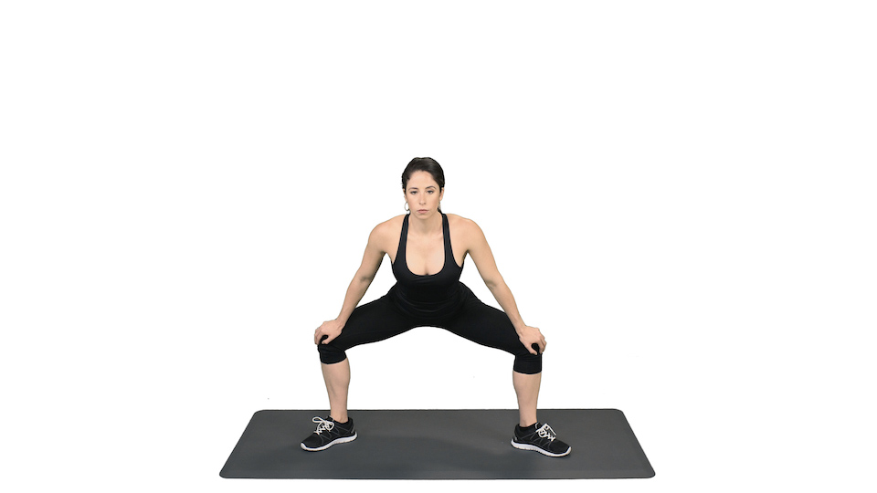 sumo squat exercise