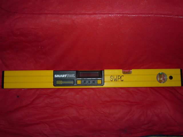 Improved level used when leveling & rigging aircraft. e.g. checking wash out of wing, full motion of control surfaces, etc.