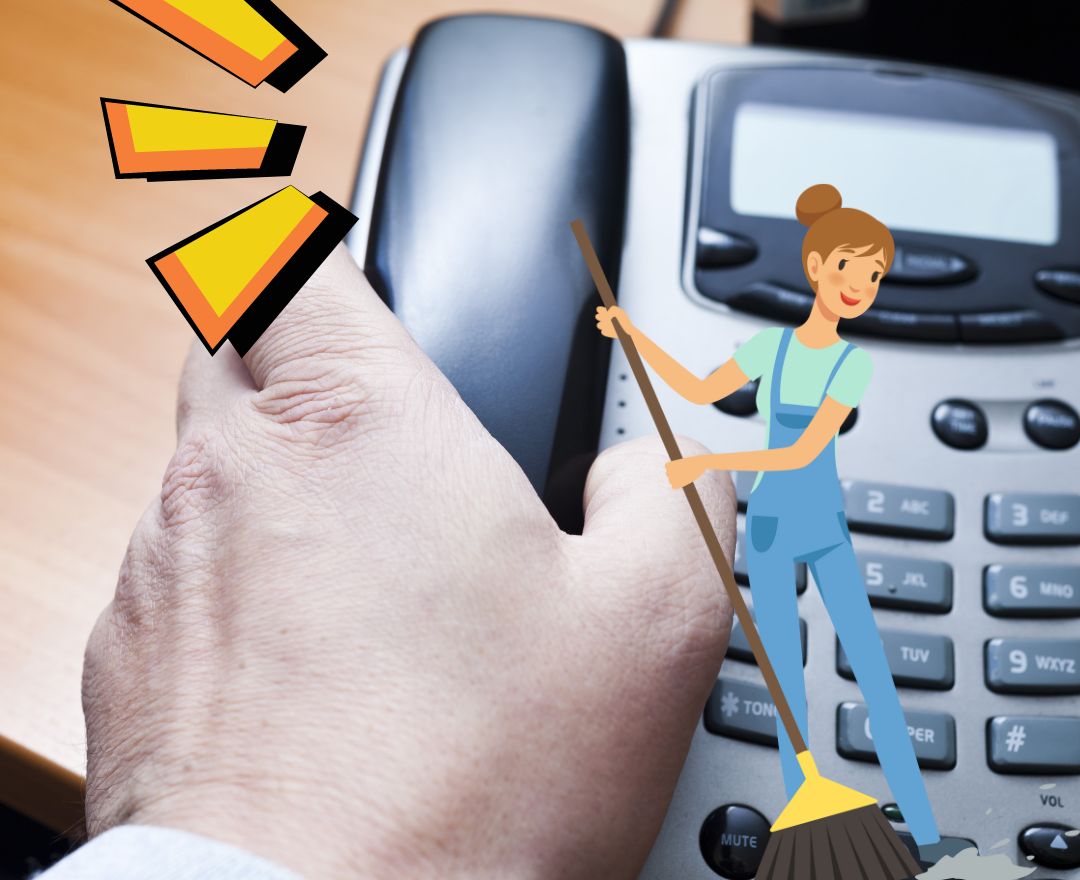 How to Get My Office Phone to Ring for Commercial Cleaning Services
