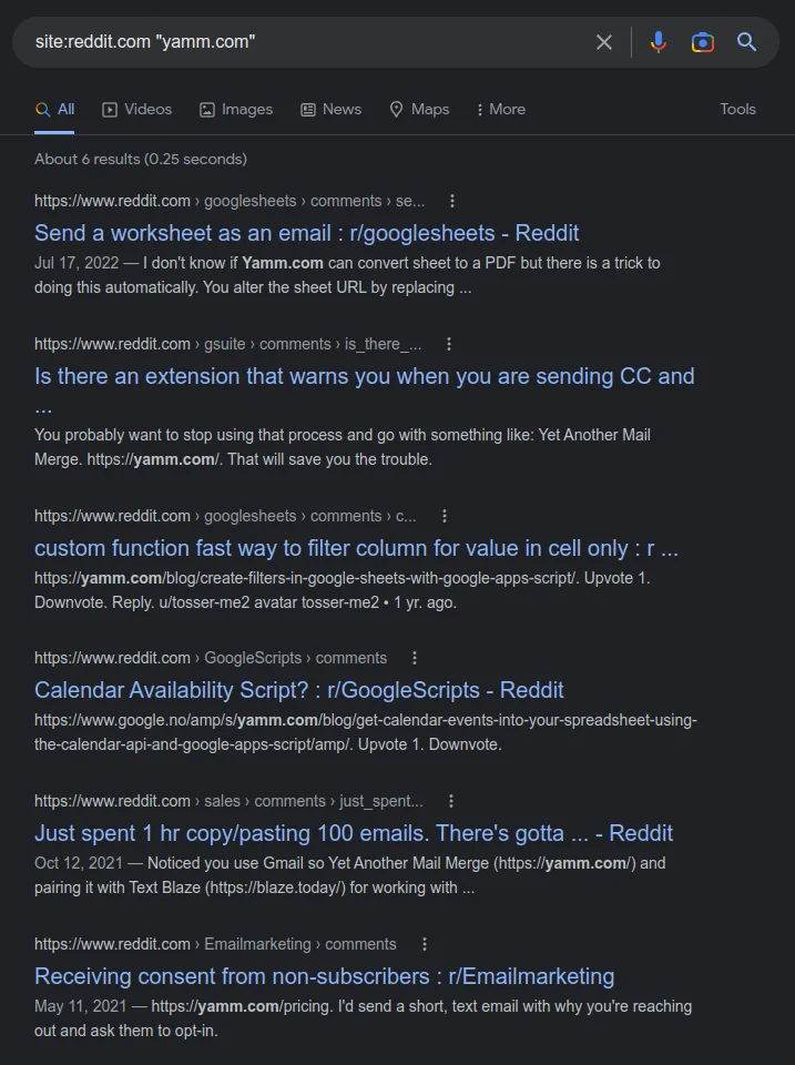 We have something.