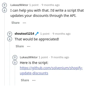 Helpful Reddit reply about WooCommerce