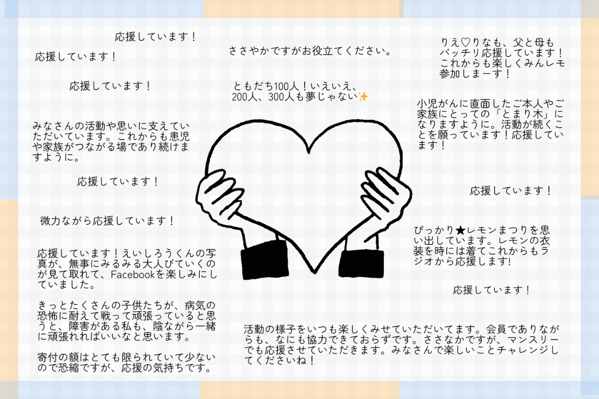 本日でチャレンジ4週間経過！マンスリーサポーター70名が見えてきました！